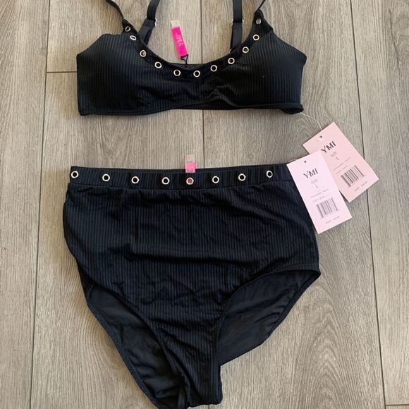 YMI Other - YMI woman’s L 2 pc bathing suit black
